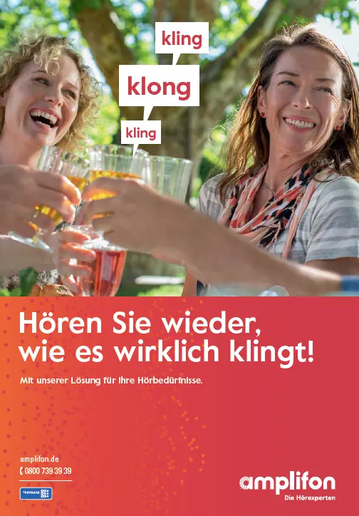 Plakat der Werbekampagne