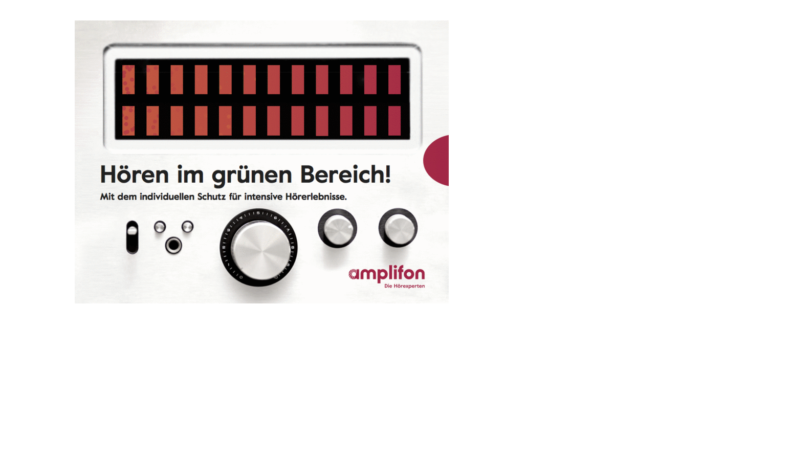 Broschüre zum Thema Gehörschutz