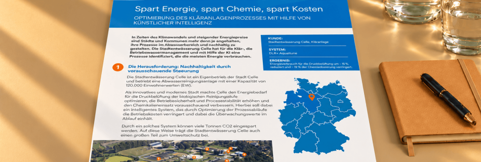 Case Study zur Optimierung des Klärwerks Celle